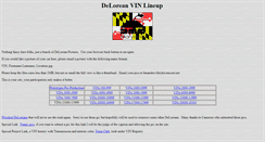 Desktop Screenshot of dmcvins.com